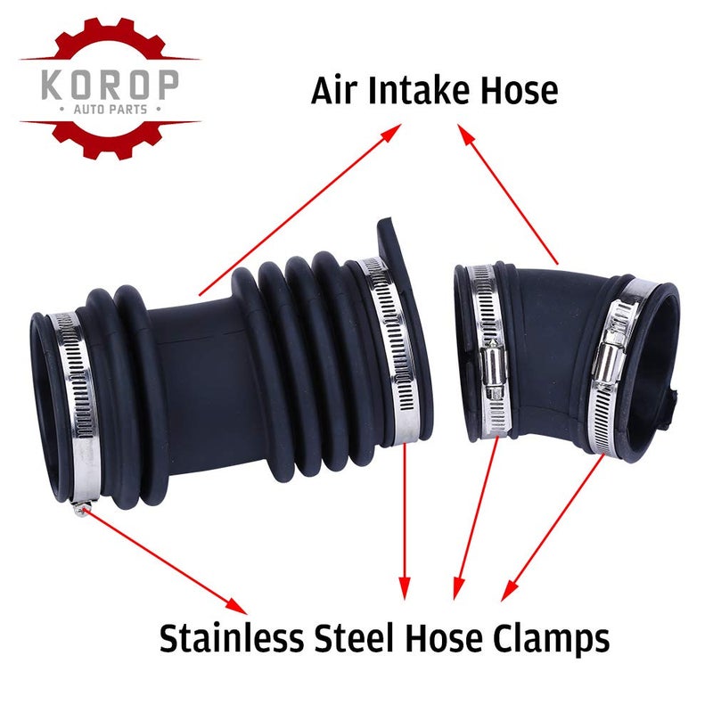 KOROP Air Intake Cleaner Hose Replaces# 16576-CG000 Fits for Infiniti FX35 2003 2004 2005 2006 2007 2008, Fresh Intake Boot Tube Duct 16576CG000 - Image 4